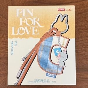 Pop Mart Pin for Love Letter Pendant